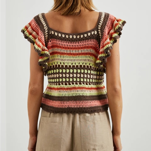 NWT Rails The Anna crochet top, size Large - Picture 3 of 6